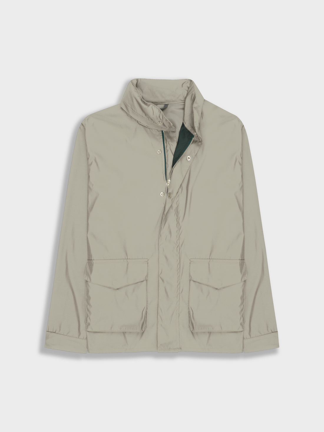 CHAQUETA BEIGE IMPERMEABLE - ESCAPE SIN CAPOTA