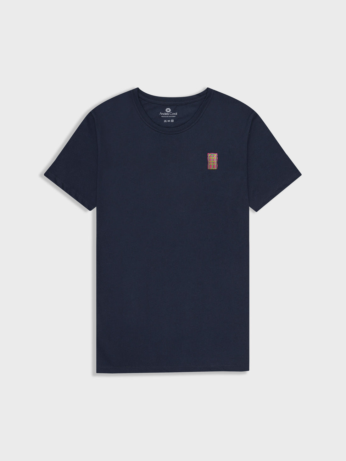 CAMISETA AZUL 100% ALGODÓN - CALLES LINDAS