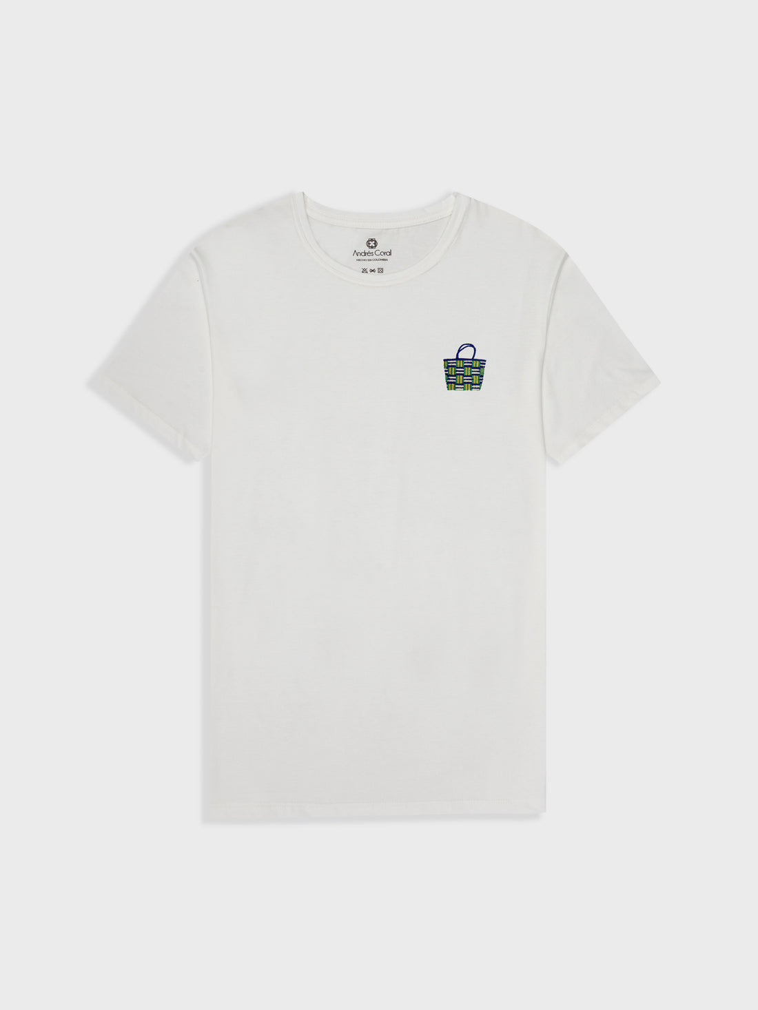 CAMISETA BLANCO 100% ALGODÓN - CANASTO
