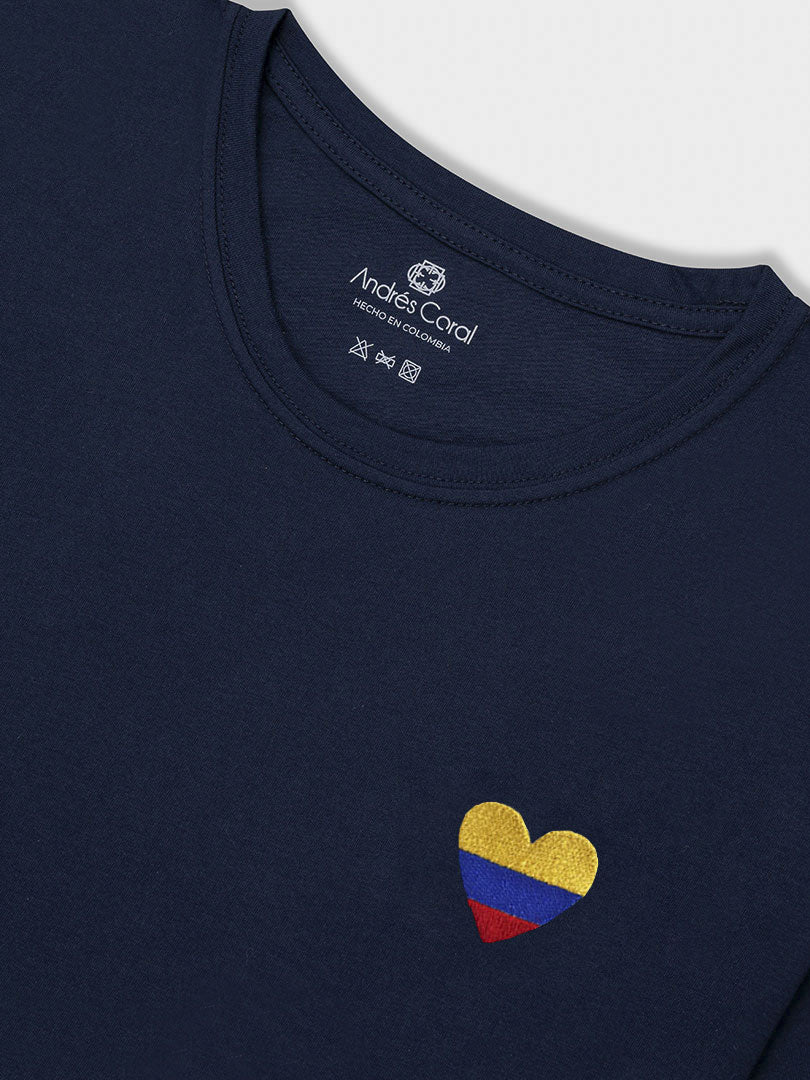 CAMISETA 100% ALGODÓN - COLOMBIA TIERRA QUERIDA