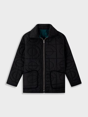 CHAQUETA ACOLCHADA DOBLE FAZ - MOSAICO