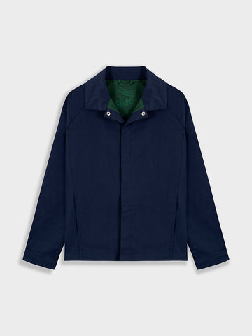 CHAQUETA AZUL ALGODÓN IMPERMEABLE - LA MARÍA
