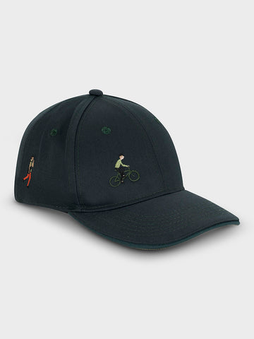GORRA VERDE - BORDADO PERSONAS