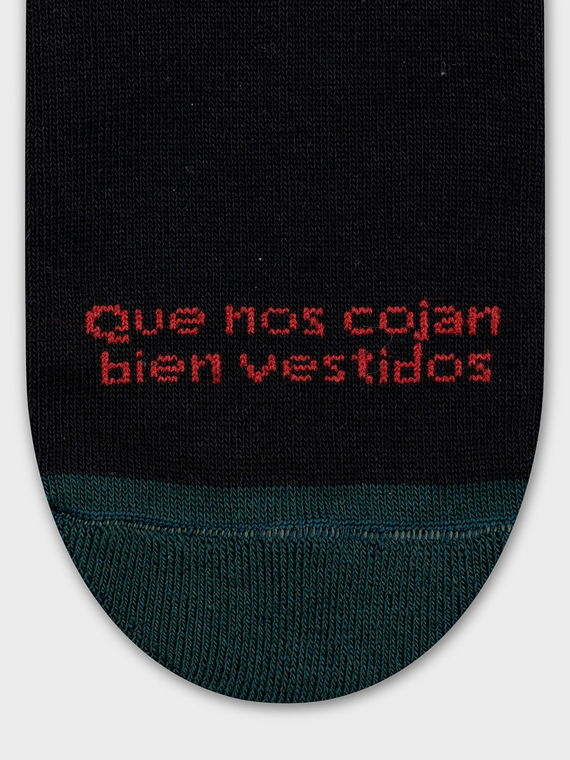 MEDIAS NEGRO 100% ALGODÓN