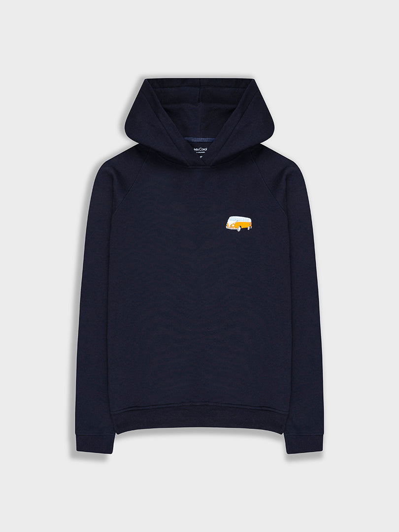 HOODIE AZUL 100% ALGODÓN - COMBI