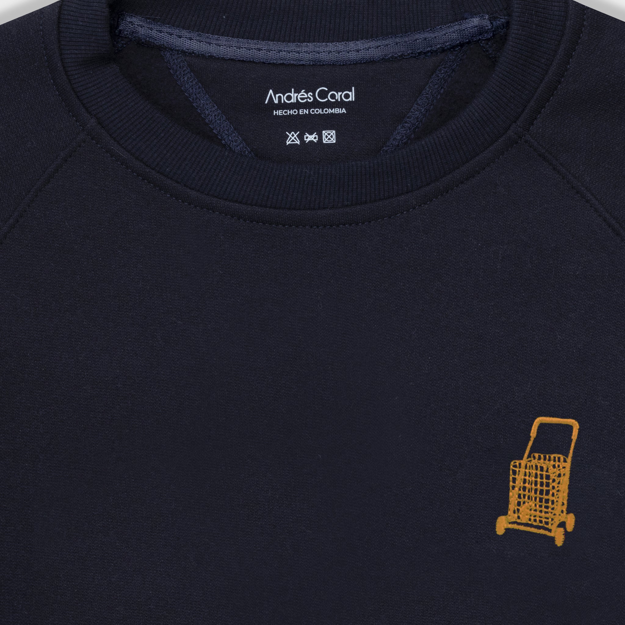 SWEATSHIRT AZUL 100% ALGODÓN - EL MERCADO