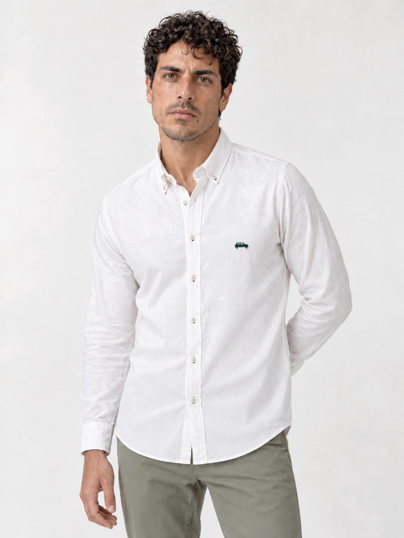 CAMISA BLANCA 100% ALGODÓN - BORDADO MINI