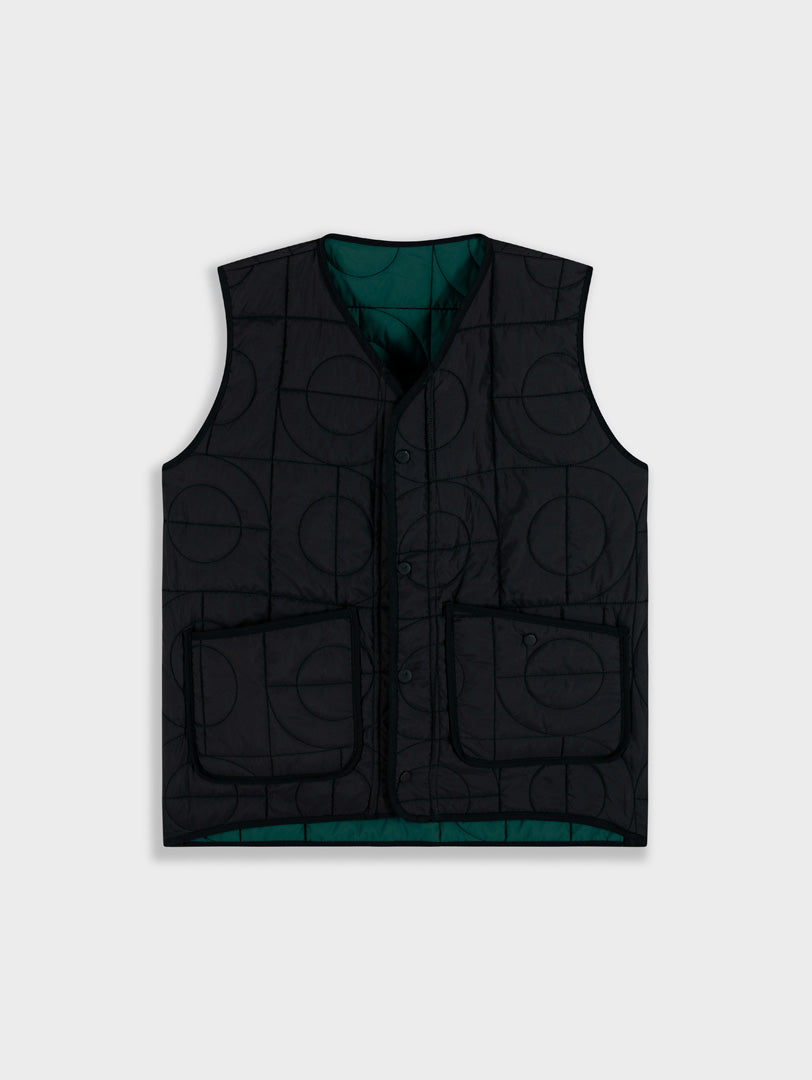 CHALECO ACOLCHADO DOBLE FAZ - MOSAICO