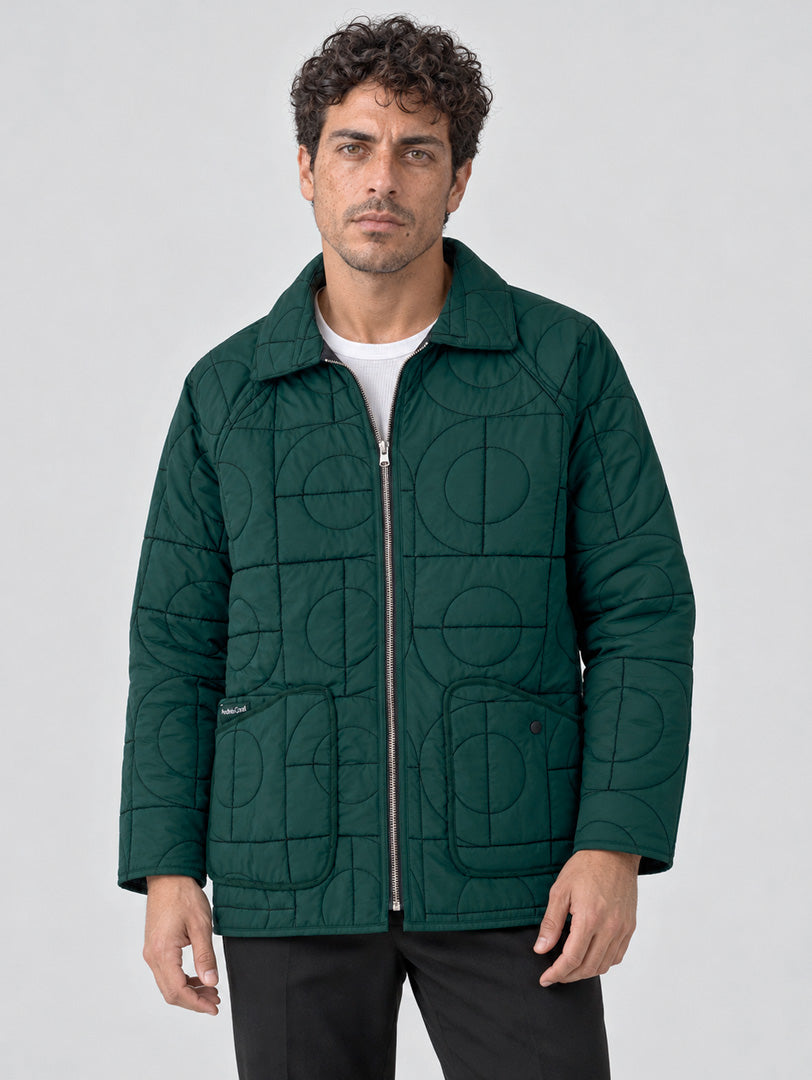 CHAQUETA ACOLCHADA DOBLE FAZ - MOSAICO