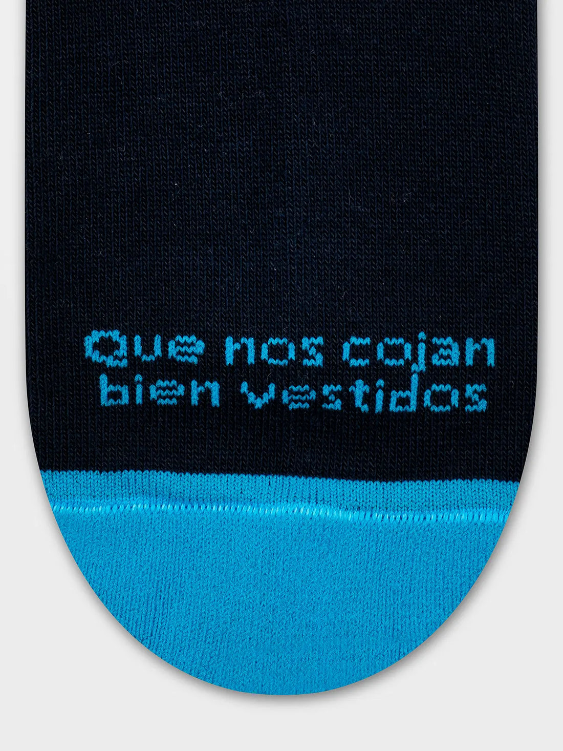 MEDIAS AZUL ALGODÓN