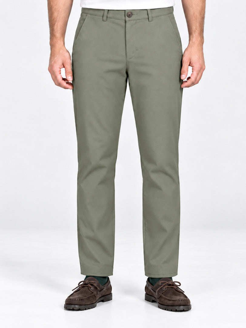 PANTALÓN VERDE ALGODÓN
